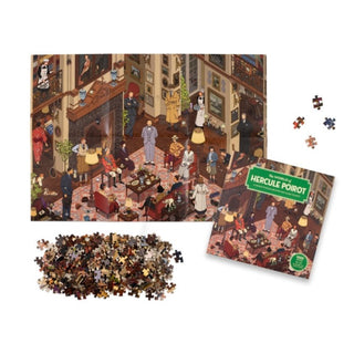 The World of Hercule Poirot | 1,000 Piece Jigsaw Puzzle
