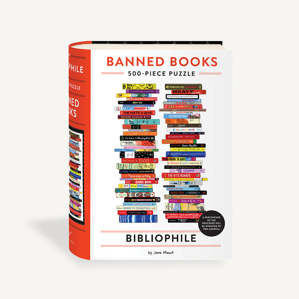 Bibliophile Banned Books | 500 Piece Jigsaw Puzzle