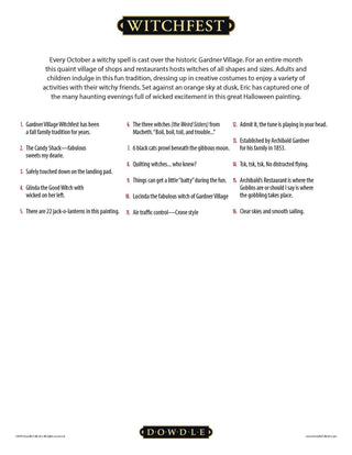 Witchfest | 500 Piece Jigsaw Puzzle