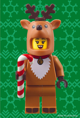 LEGO Mystery Minifigure (Christmas Edition) | 126 Piece Jigsaw Puzzle