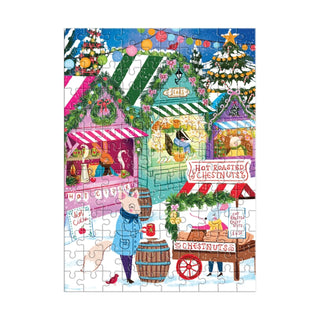 Holiday Market | 130 Piece Jigsaw Puzzle Ornament