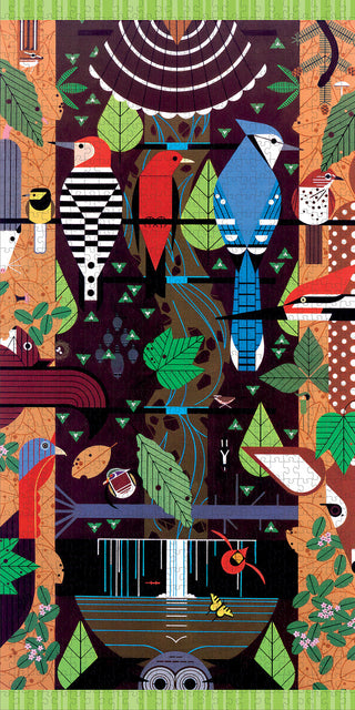 Charley Harper: Birducopia | 1,000 Piece Jigsaw Puzzle