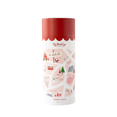 North Pole Map | 300 Piece Jigsaw Puzzle