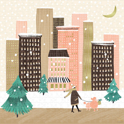 Winter in the City | 503 Piece Jigsaw Puzzle