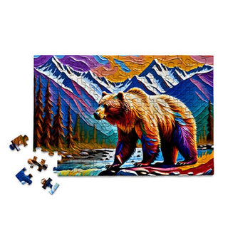 Colorful Bear | 150 Piece Jigsaw Puzzle