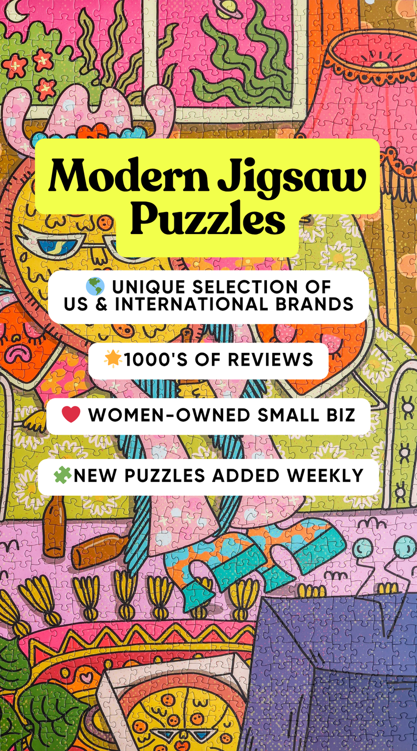 Modern Jigsaw Puzzles for Adults | Puzzledly.com
