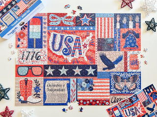 Red, White & Blue | 1,000 Piece Jigsaw Puzzle