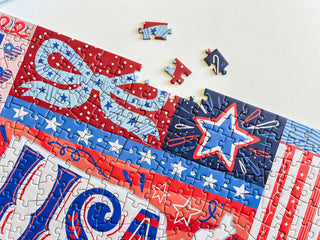 Red, White & Blue | 1,000 Piece Jigsaw Puzzle