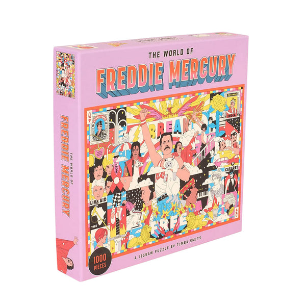 The World Of Freddie Mercury - Puzzle Anglais - 1000 Pièces - Laurence King Publishing