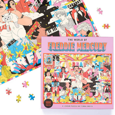 The World of Freddie Mercury | 1,000 Piece Jigsaw Puzzle