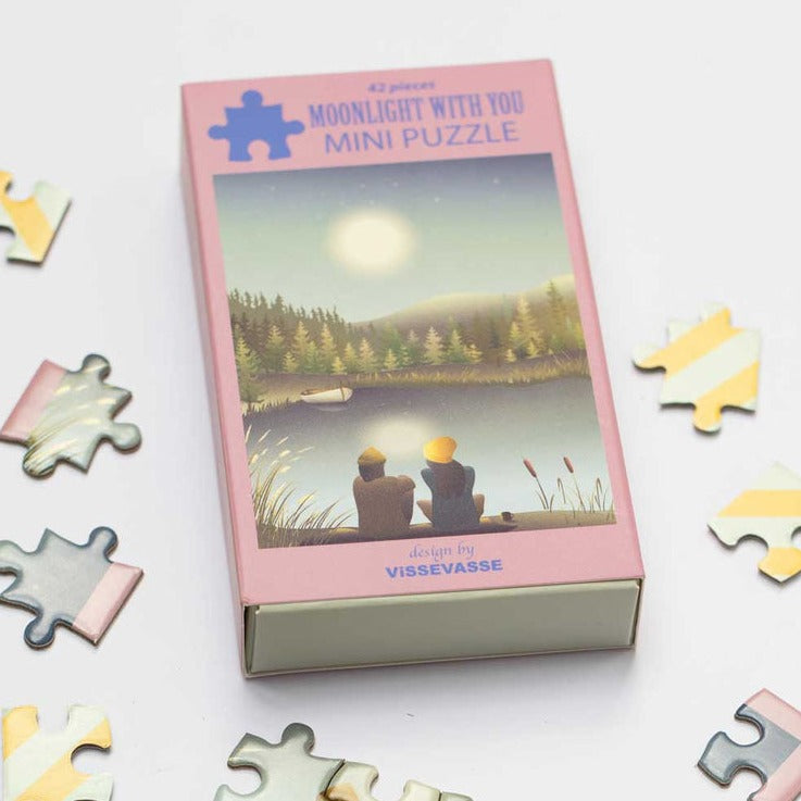 Moonlight with You | 42 Piece Jigsaw Puzzle