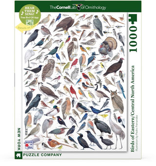Birds of Eastern/Central North America | 1,000 Piece Jigsaw Puzzle