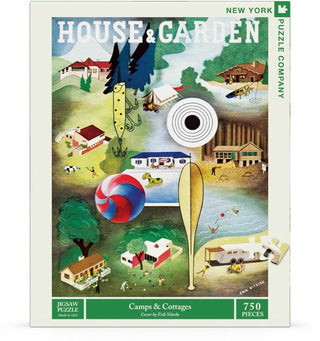 Camps & Cottages | 750 Piece Jigsaw Puzzle