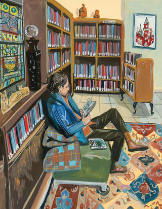 Bookish Gentleman | 100 Piece Jigsaw Puzzle