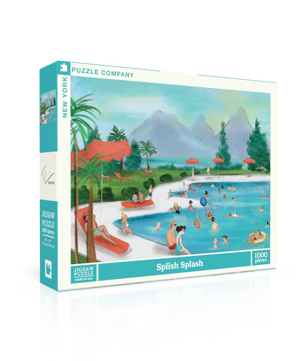 Splish Splash by New York Puzzle Company | 1,000 Piece Jigsaw Puzzle ...