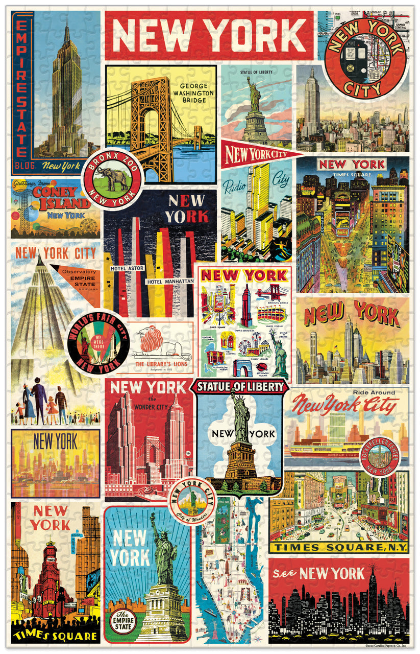 New York City Collage | 500 Piece Jigsaw Puzzle