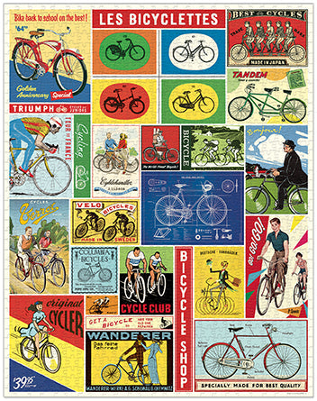 Bicycles | 1,000 Piece Jigsaw Puzzle