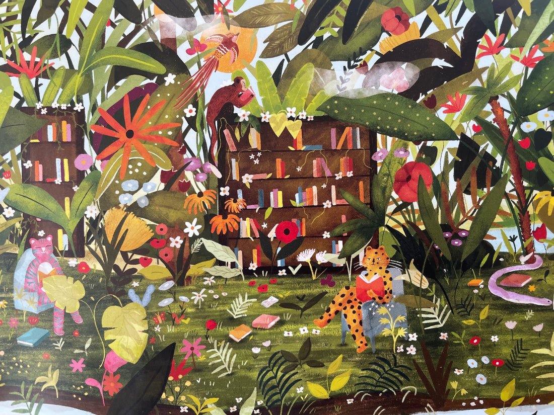 Jungle Library | 1,000 Piece Jigsaw Puzzle