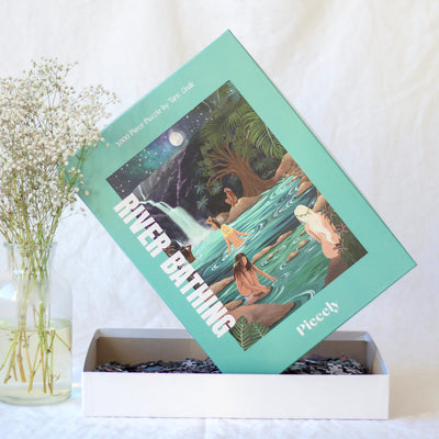 River Bathing | 1,000 Piece Jigsaw Puzzle