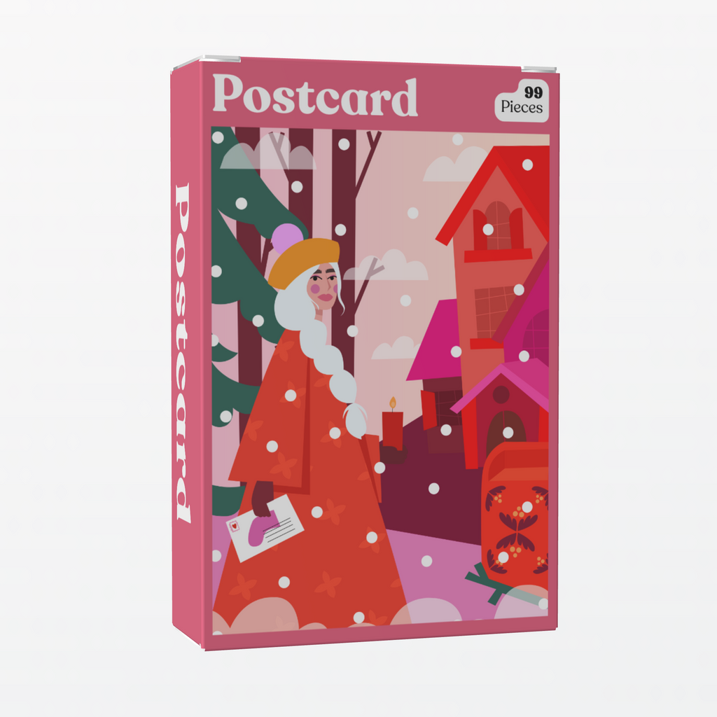 Postcard by Puzzledly | 99 Piece Jigsaw Puzzle