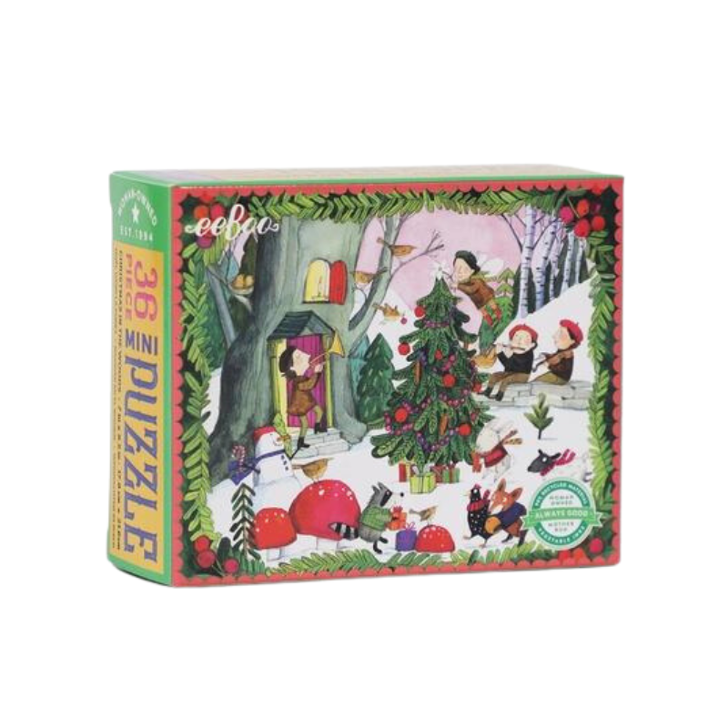 Christmas in the Woods | 36 Piece Jigsaw Puzzle