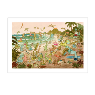 Dinosaur Beach | 500 Piece Jigsaw Puzzle