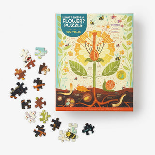 What's Inside A Flower? | 500 Piece Jigsaw Puzzle