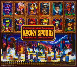 Kooky Spooky Halloween Puzzle Advent Calendar