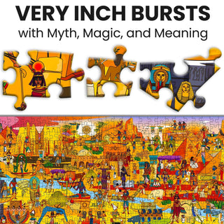 Egyptian Gods | 1,000 Piece Jigsaw Puzzle