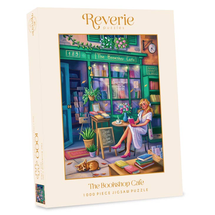 The Bookshop Cafe | 1,000 Piece Jigsaw Puzzle