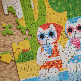 Poolside Chill | 196 Piece Jigsaw Puzzle