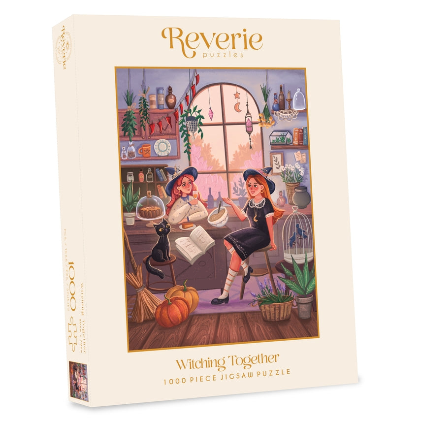 The Bookshop Cafe Jigsaw Puzzle (1000 Pieces) - Reverie Puzzles