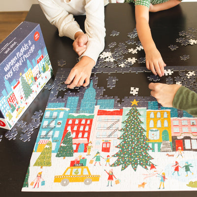 Winter Nights & City Lights | 500 Piece Jigsaw Puzzle