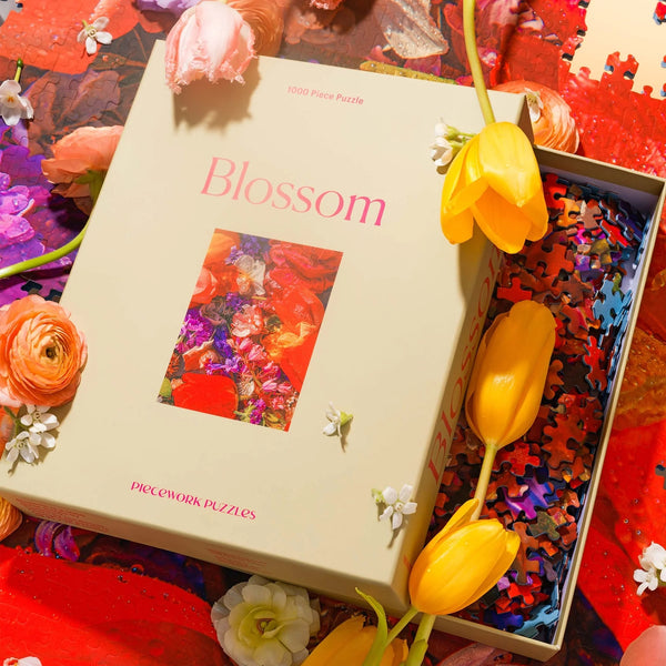 Blossom by Piecework Puzzles | 1,000 Piece Jigsaw Puzzle – Puzzledly