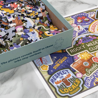 Rocky Wilderness Club | 500 Piece Jigsaw Puzzle
