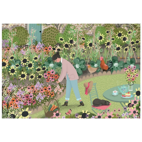 Garden Chicken | 150 Piece Jigsaw Puzzle