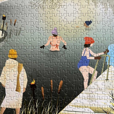 Sauna By the Lake | 1,000 Piece Jigsaw Puzzle