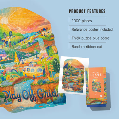 Play Off Grid | 1,000 Piece Jigsaw Puzzle