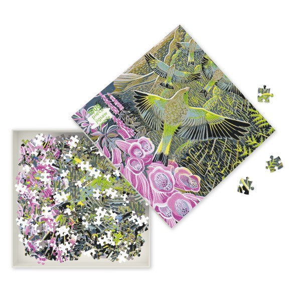 Foxgloves & Finches | 1,000 Piece Jigsaw Puzzle