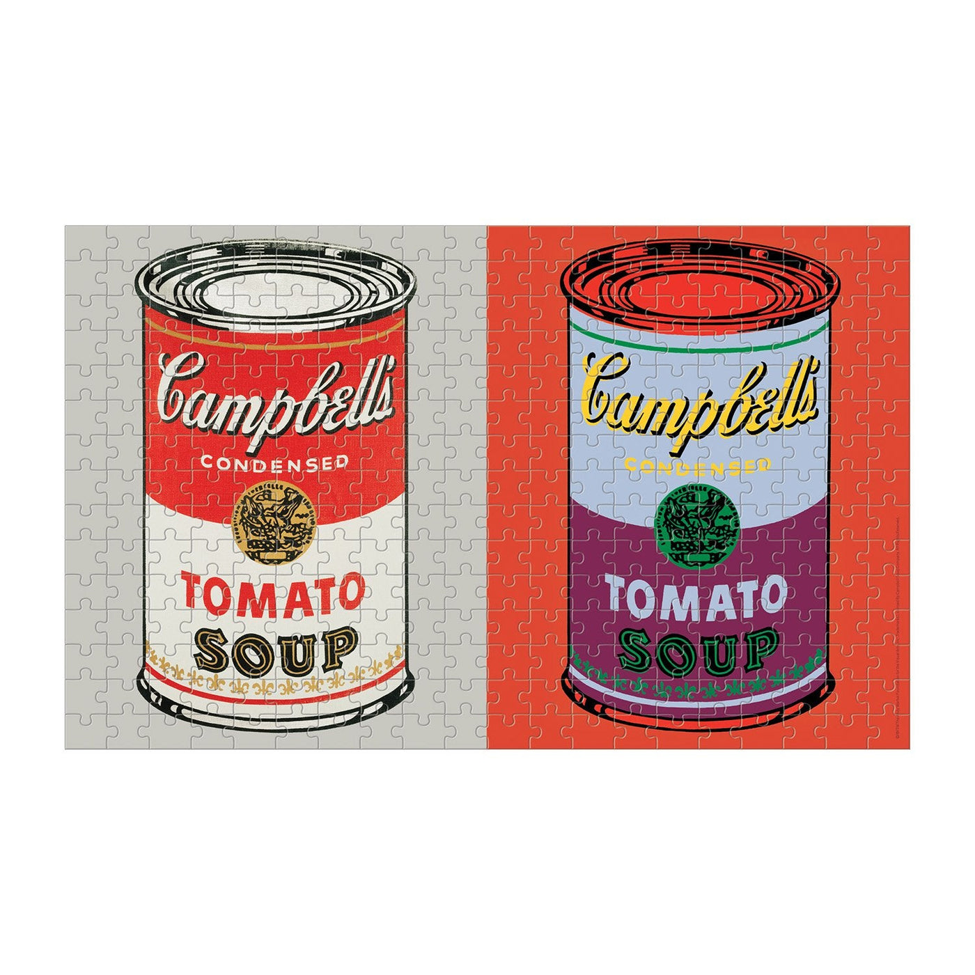 Andy Warhol Soup Cans | 300 Piece Jigsaw Puzzle