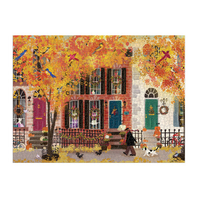 Autumn in the Neighborhood | 1,000 Piece Jigsaw Puzzle