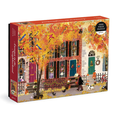 Autumn in the Neighborhood | 1,000 Piece Jigsaw Puzzle