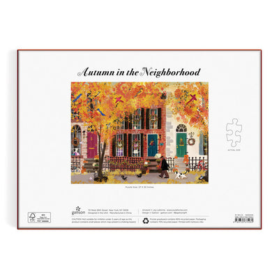Autumn in the Neighborhood | 1,000 Piece Jigsaw Puzzle