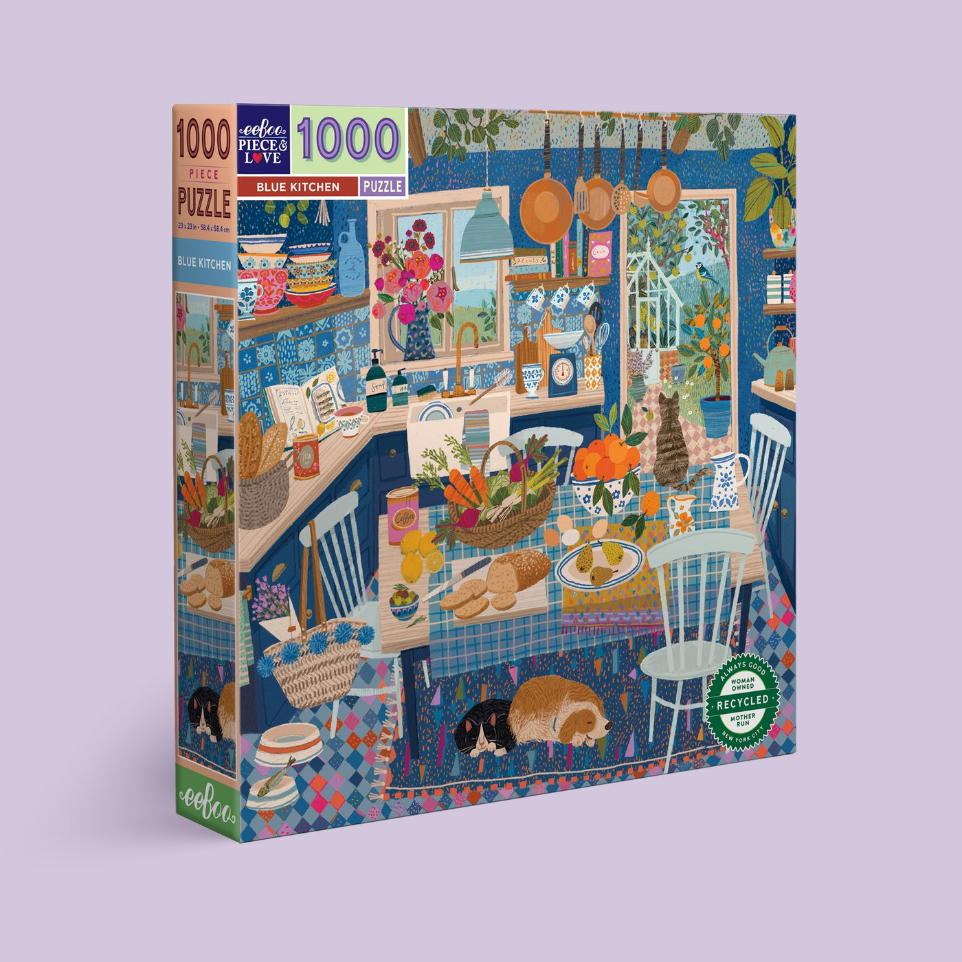Blue Kitchen | 1,000 Piece Jigsaw Puzzle