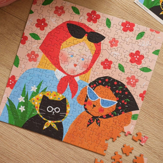 The Scarf Squad | 196 Piece Jigsaw Puzzle