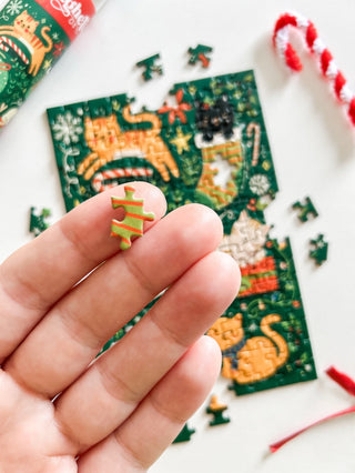 Meowy Christmas | 150 Piece Jigsaw Puzzle
