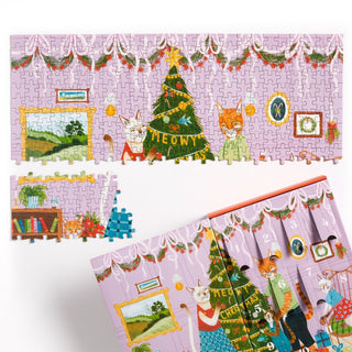 Meowy Christmas 12 Days of Puzzles | 500 Piece Jigsaw Puzzle