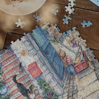 To the Harbor | 896 Piece Jigsaw Puzzle