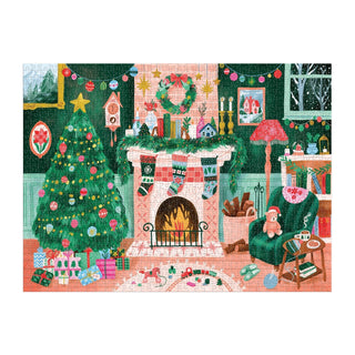 Cozy By the Fireplace | 1,000 Piece Jigsaw Puzzle
