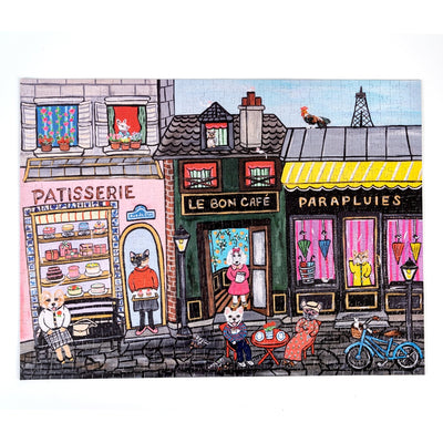 Pets in Paris | 1,000 Piece Jigsaw Puzzle